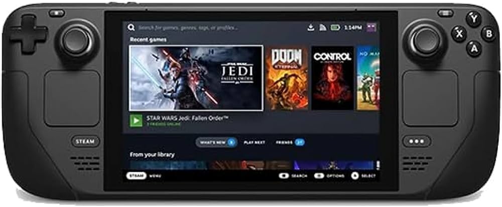 VALVE Steam Deck 64GB eMMC + 16GB RAM, 7-inch, 60Hz, 1280x800px