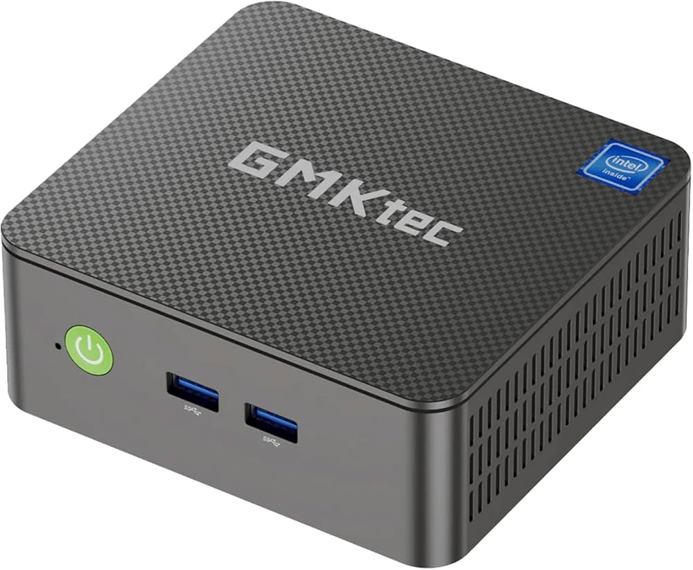 GMKTec NucBox G3 Mini PC with Intel N100 CPU - 4 cores and 4