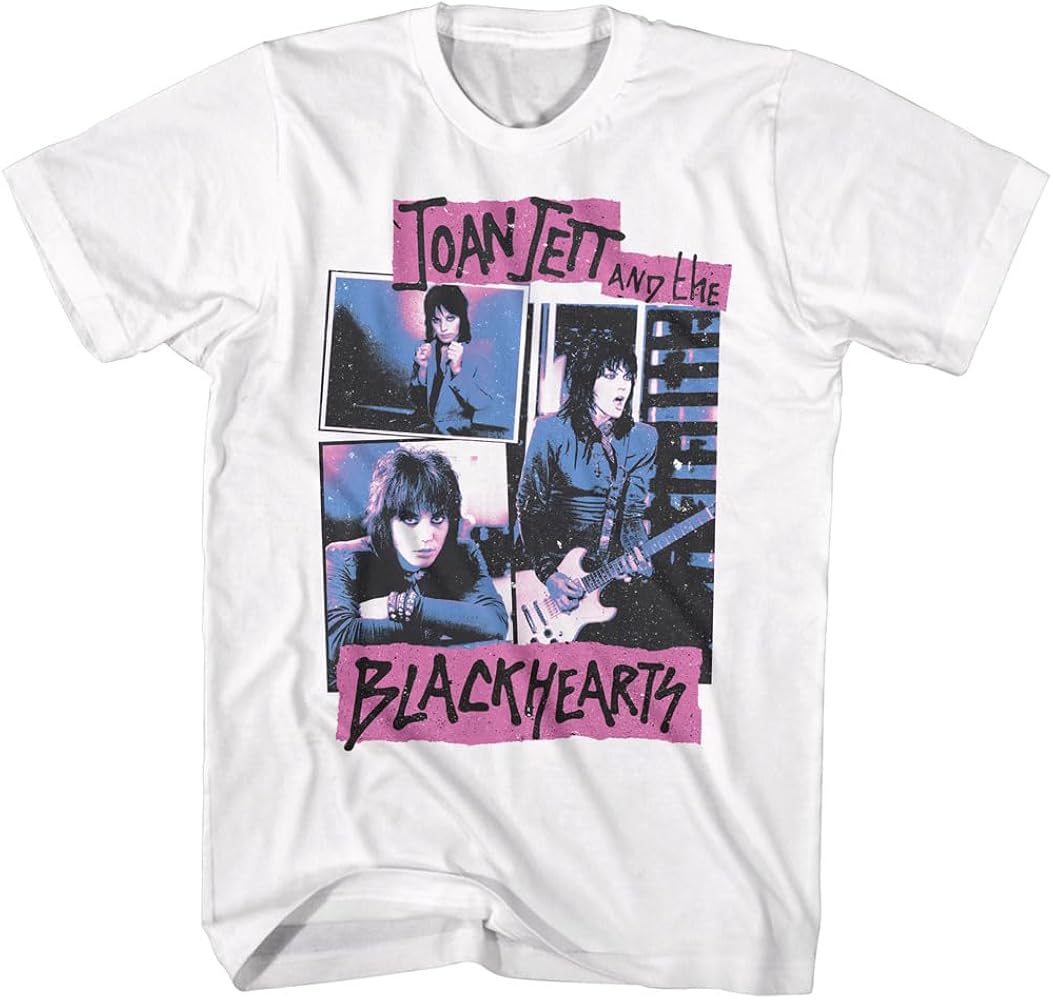 Amazon.com: Joan Jett and The Blackhearts Collage Adult White