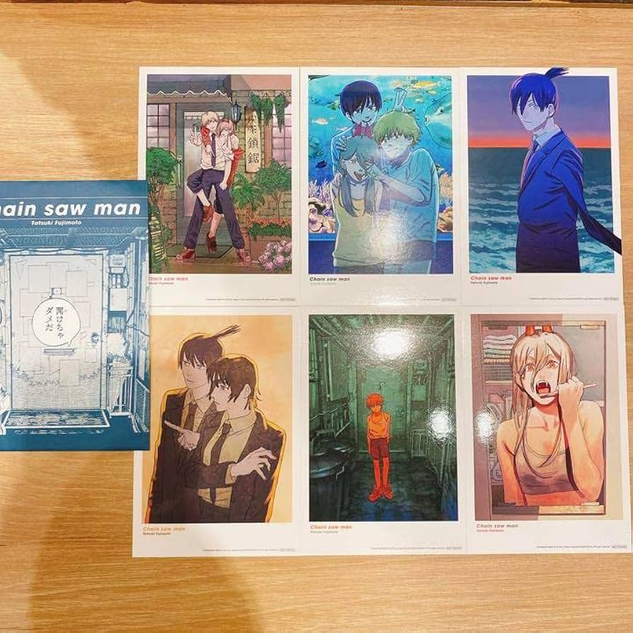Amazon.co.jp: チェンソーマン 9巻 台湾限定 初版特典 ブロマイド