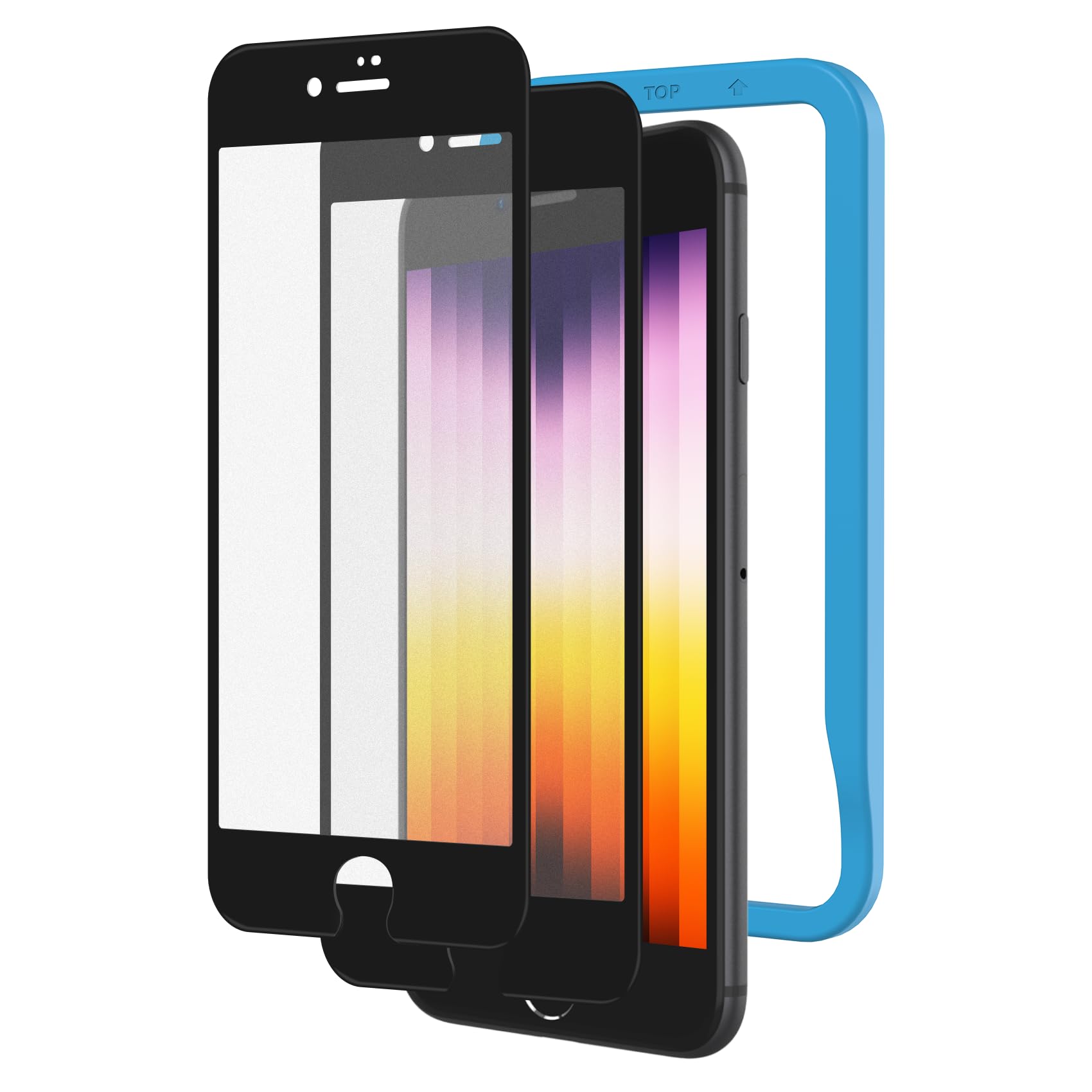 Amazon | 【アンチグレア強化ガラスフィルム】【2枚セット】 Nimaso