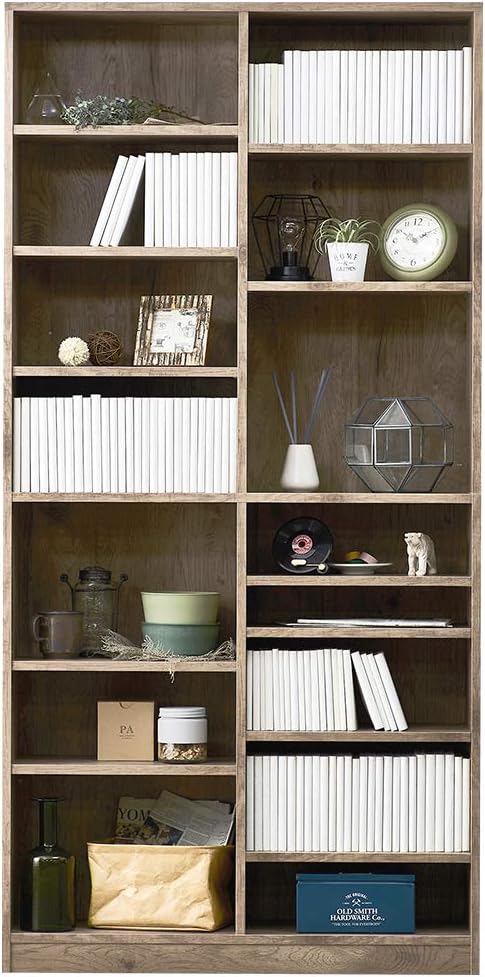 本棚 スライド式 マガジンラック 大容量 ウォルナット 本棚 スライド式