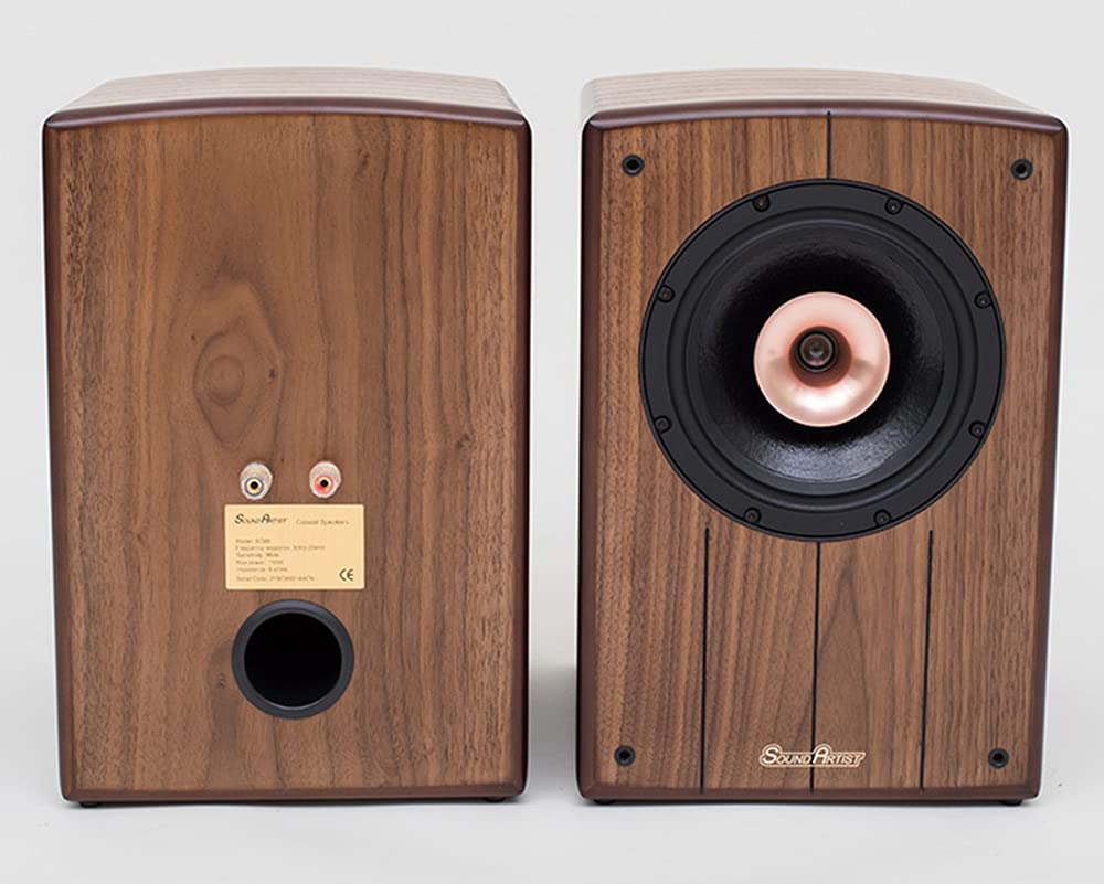 SoundArtist SC8B Coaxial Speaker HiFi Bookshelf Loudspeakers 8