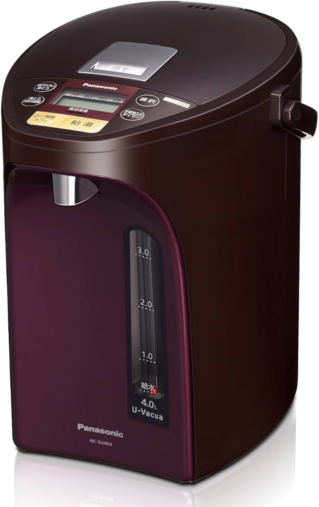 Amazon | パナソニック 電気ポット 4.0リットル 真空断熱 省エネ保温