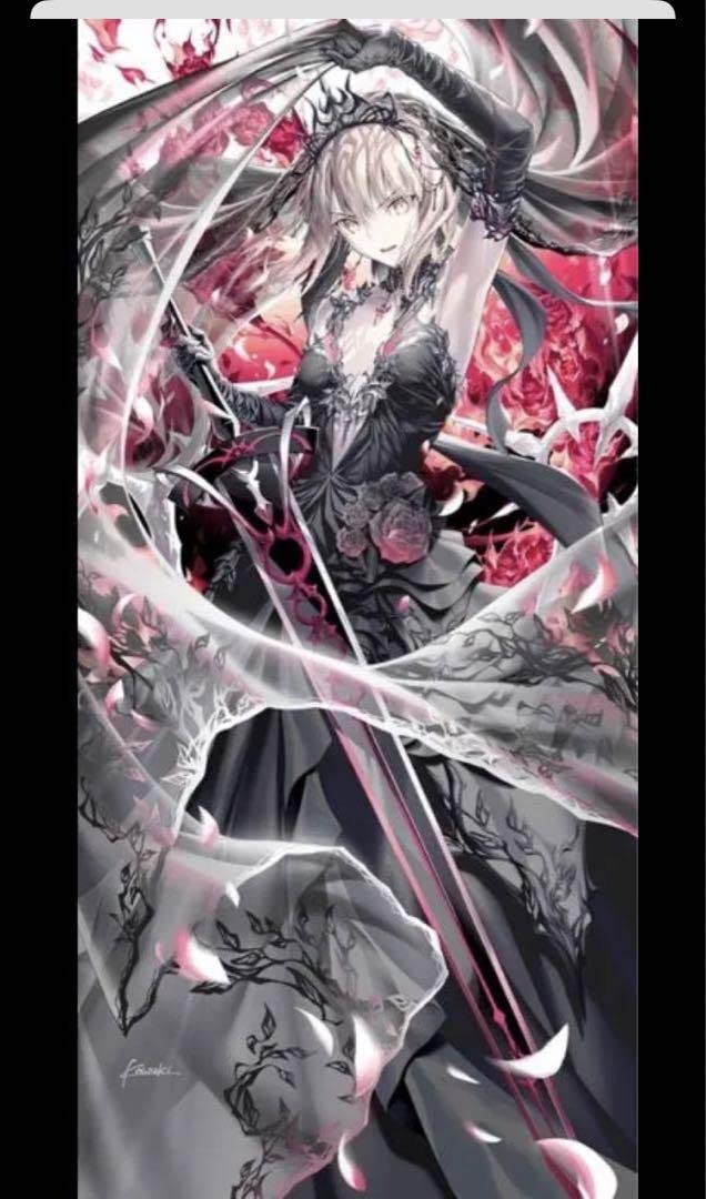 Amazon.co.jp: Fate fgo 光崎 セイバーオルタ 等身大 タペストリー