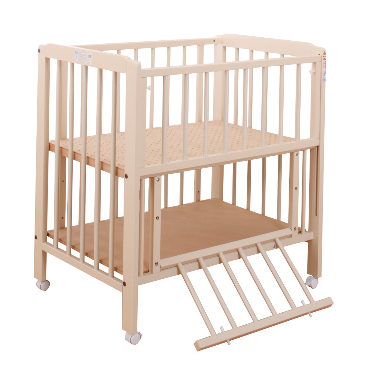 Amazon.co.jp: キンタロー ベビーベッド ハイタイプ ミニベッド