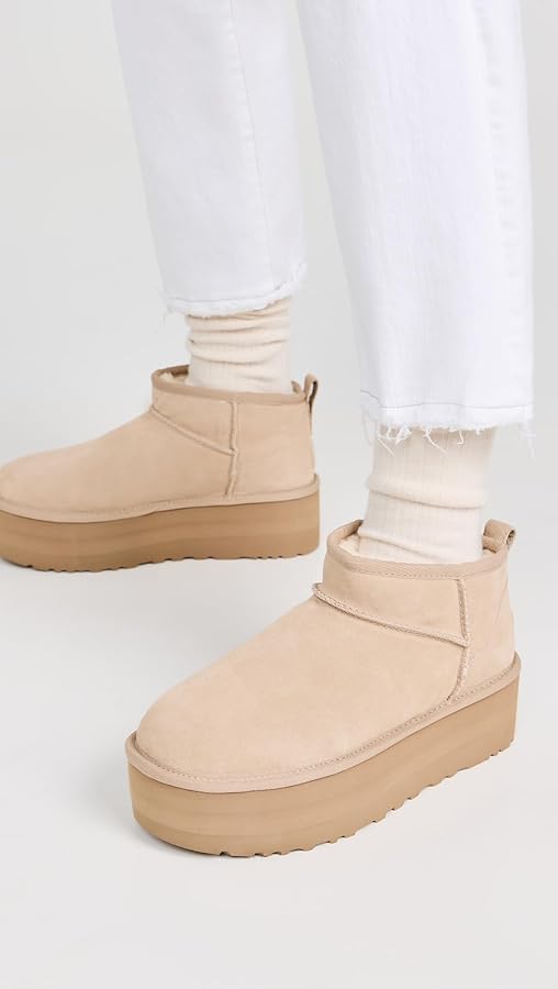 Amazon.co.jp: UGG Women's Classic Ultra Mini Platform Fashion