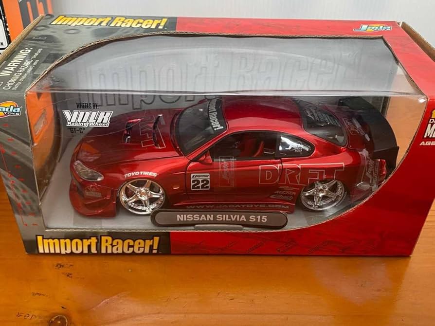 Amazon | S15 シルビア 1/24 JADA TOYS ミニカー ルース | ミニカー