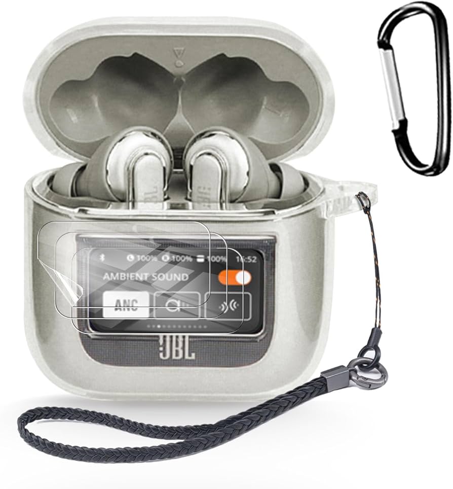 Amazon | JBL TOUR Pro 2 用 ケース 透明 YAJOJO ワイヤレスイヤーホン