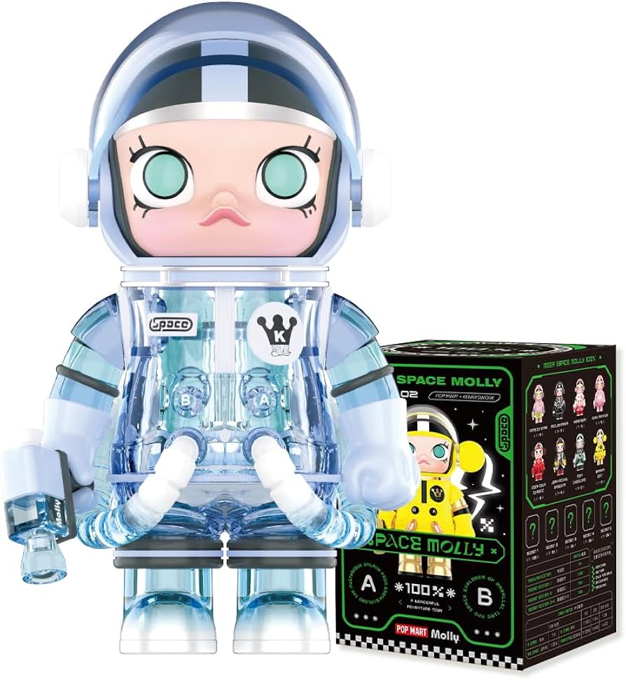 Amazon | POPMART MEGA SPACE MOLLY 100% Series【ピース】 ポップ