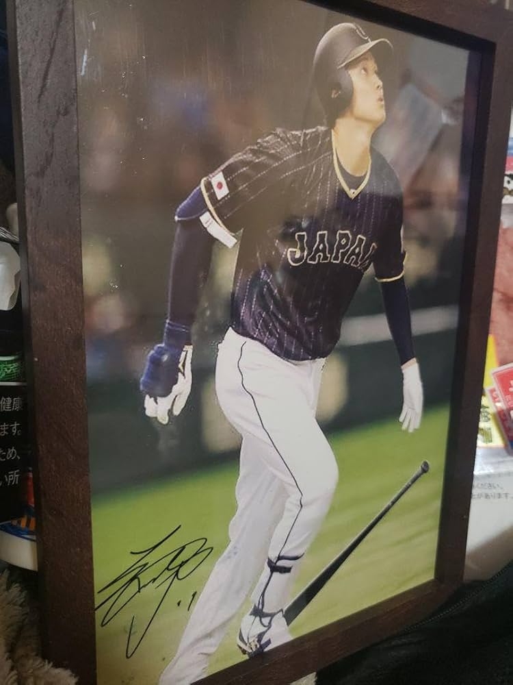 Amazon.co.jp: 入手困難 世界のスーパースター大谷翔平直筆サイン入り