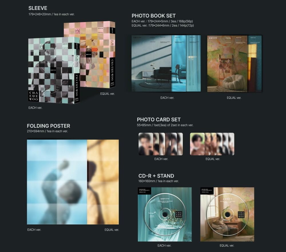 Amazon.co.jp: チャウヌ CHA EUN WOO - ENTITY (1stミニアルバム