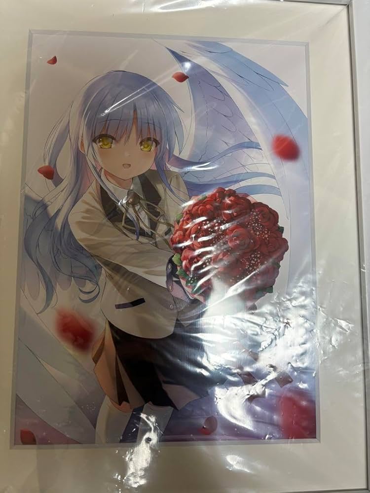 Amazon.co.jp: Angel Beats キャラファイングラフ かなで薔薇 A4