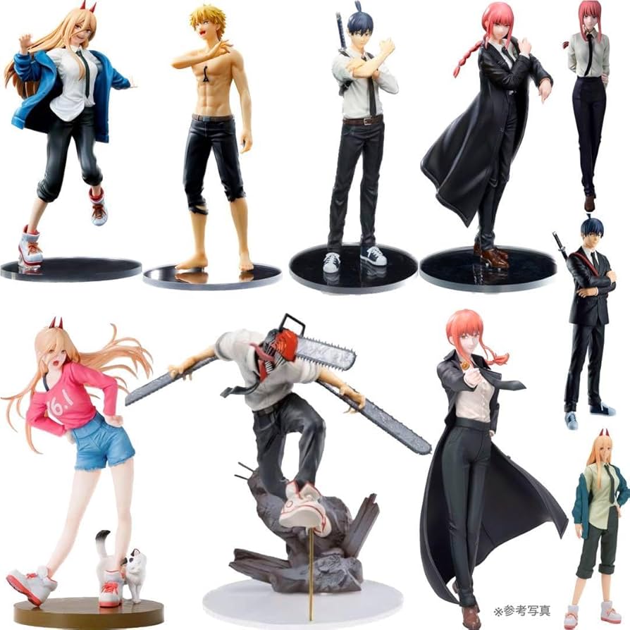 チェーンソーマン 漫画 フィギュアセット Amazon.co.jp: チェンソー