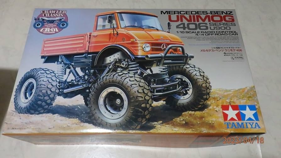 Amazon.co.jp: タミヤ 1/10 メルセデスベンツ ウニモグ406 完成済CR-01