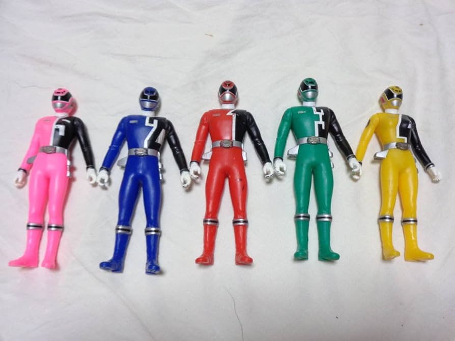 Amazon.co.jp: 特捜戦隊デカレンジャー 戦隊ヒーローシリーズ ソフビ 5