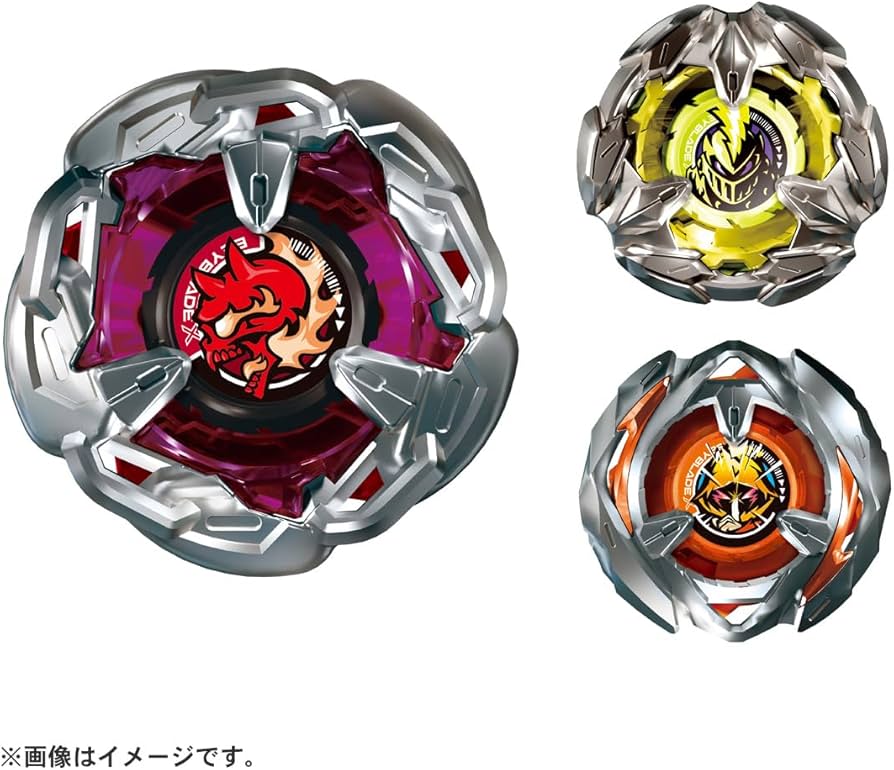 Amazon.co.jp: Takara Tomy Beyblade X BX-21 Hellz Chain Deck Set