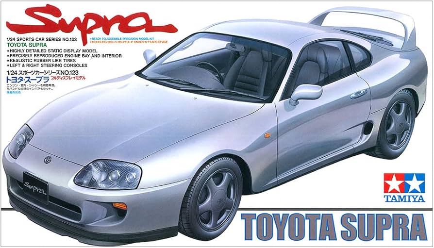 Amazon | タミヤ 1/24 スポーツカーシリーズ スープラ ('93