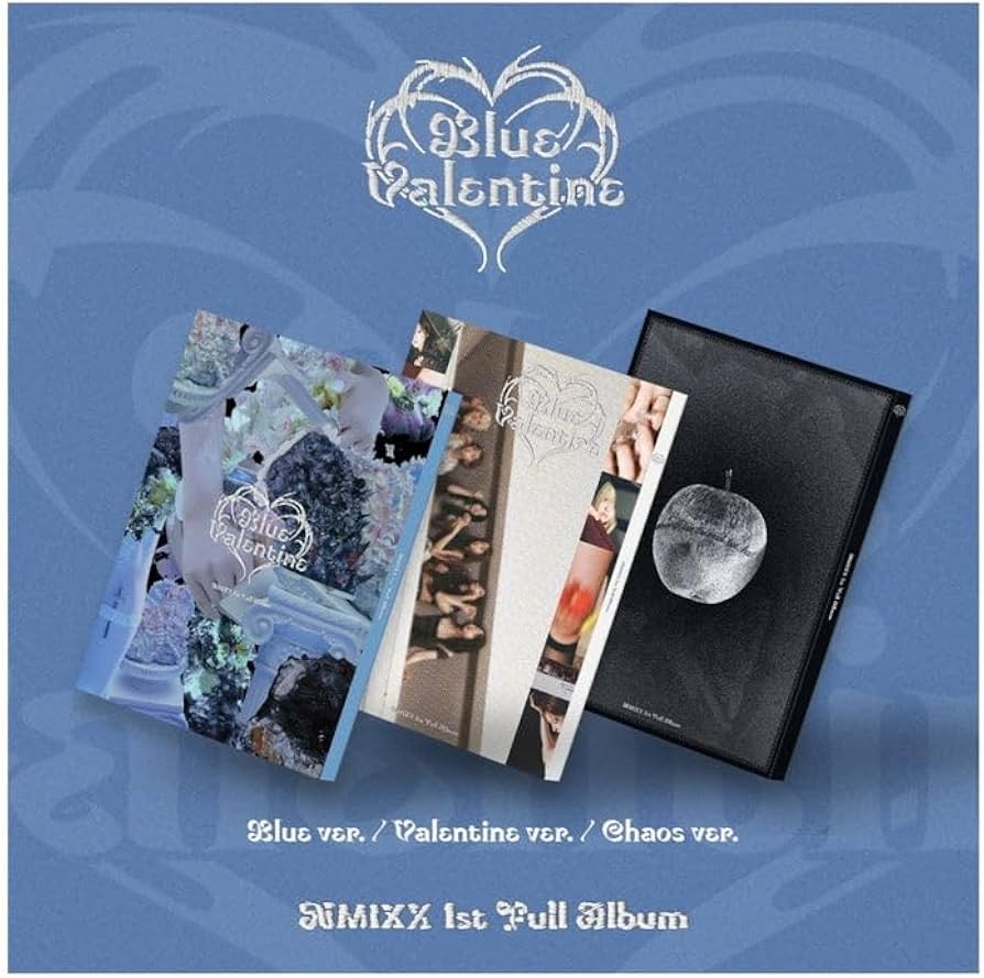 Amazon.com: NMIXX Blue Valentine 1st Album+Pre-Order Gift (3 ver