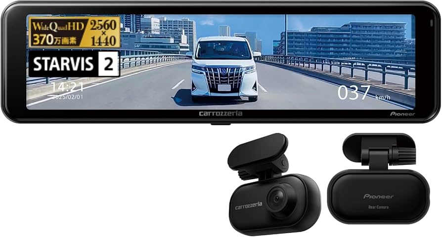 Amazon | Pioneer ドライブレコーダー ミラー型 VREC-MS700D 11インチ