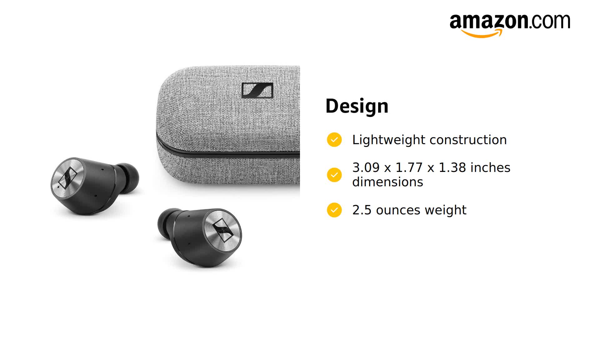Amazon.com: Sennheiser Momentum True Wireless in-Ear Headphones