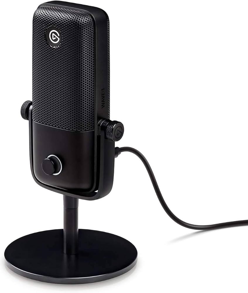 Elgato Wave:1 Premium USB Condenser Microphone and Digital Mixing