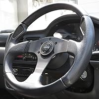 Amazon | MOMO(モモ) ステアリング ジェット 35パイ BK J-2