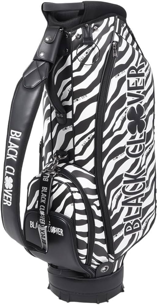 Amazon | ブラッククローバー ゼブラ キャディバッグ ホワイト