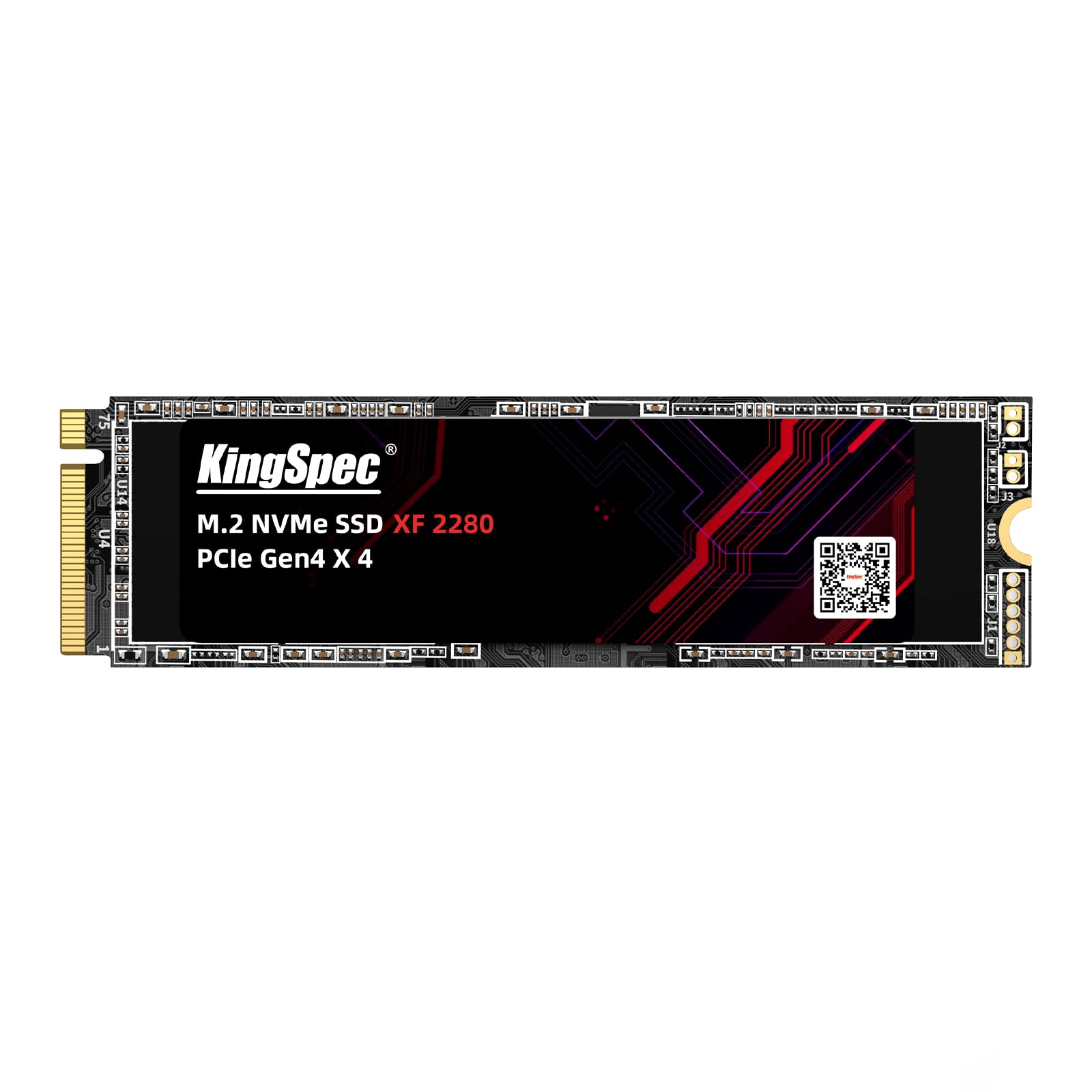 Amazon | KingSpec 1TB M.2 2280 PCIe 4.0 SSD - 最大4800MB/秒 高速