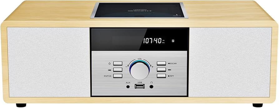 Amazon.co.jp: ミニコンポ・セットコンポ CDプレーヤー レトロ