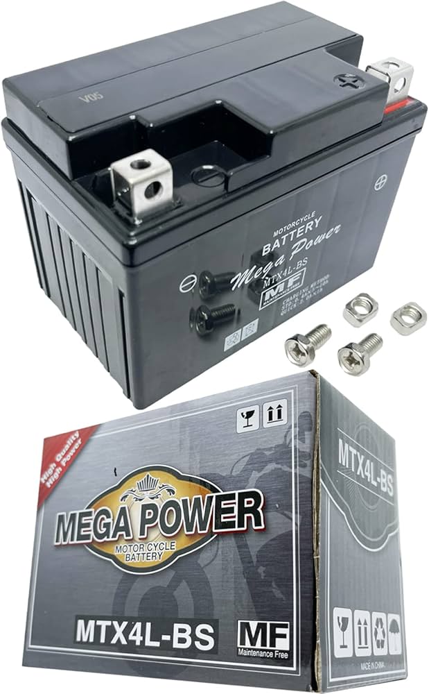 Amazon | メガパワー バイクバッテリー NSR250R SE/SP 型式 MC16/MC18