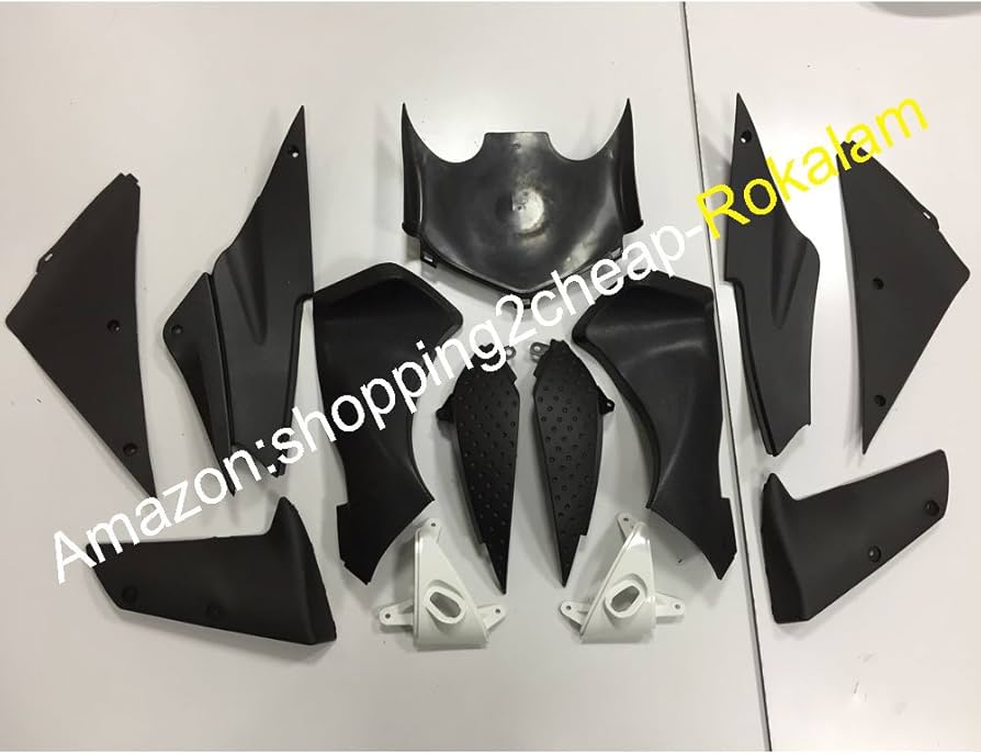 Amazon | 適用ZX-6R 2005 2006 モトボディワークパーツ黒 Ninja 適用