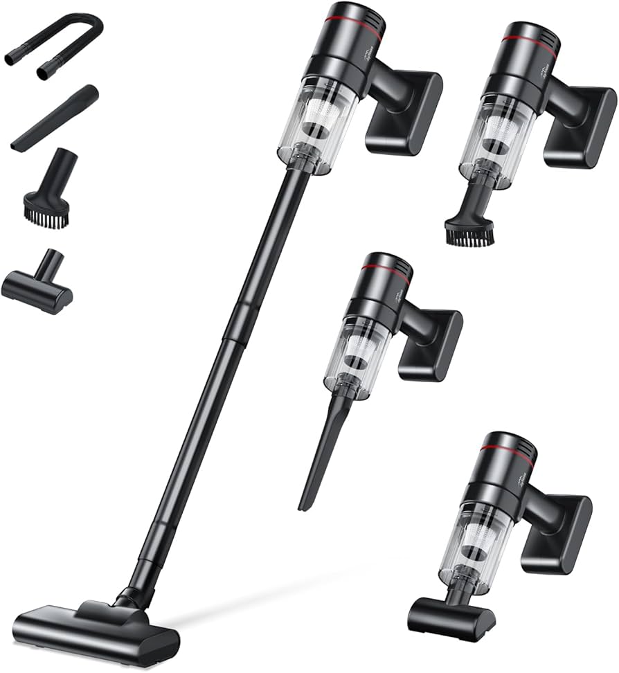 Amazon | 掃除機 コードレス 【2024革新モデル 15000pa強力吸引