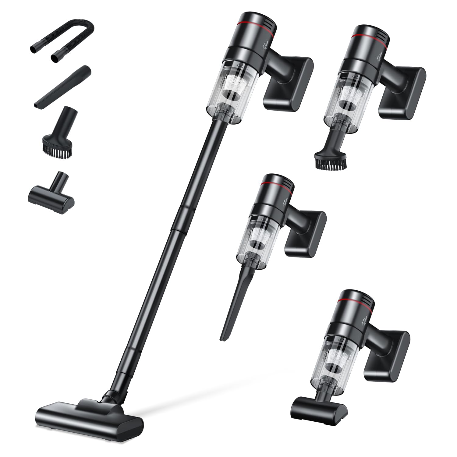 Amazon | 掃除機 コードレス 【2025革新版&15000pa 超強力吸引&35分間