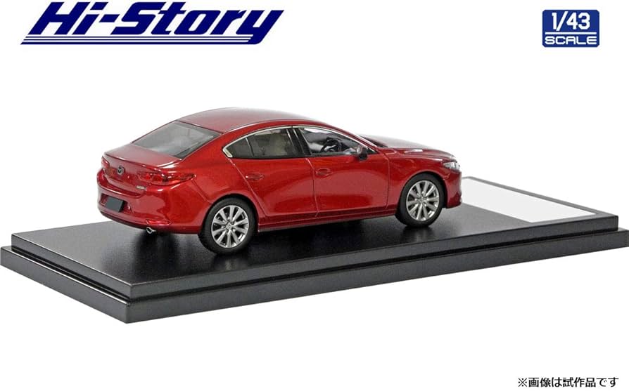 Amazon | Hi Story 1/43 MAZDA3 SEDAN (2019) ソウルレッドクリスタル