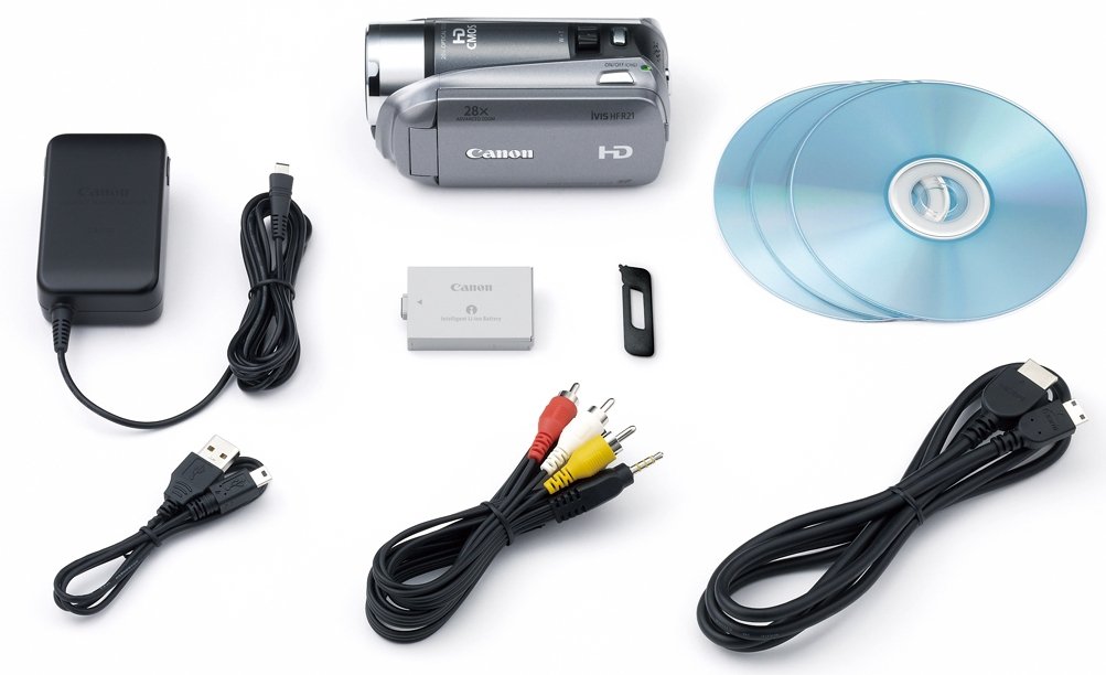 Amazon | Canon デジタルビデオカメラ iVIS HF R21 レッド IVISHFR21RD