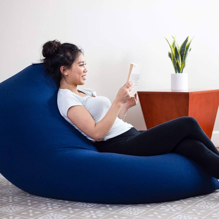 Amazon.co.jp: Yogibo Lite ヨギボー ライト ネイビーブルー ソファー