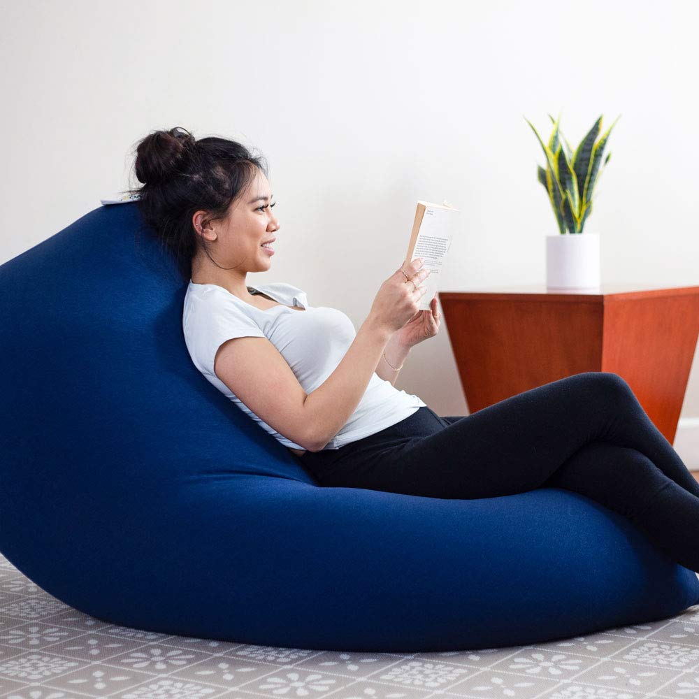 Amazon.co.jp: Yogibo Lite ヨギボー ライト ネイビーブルー ソファー