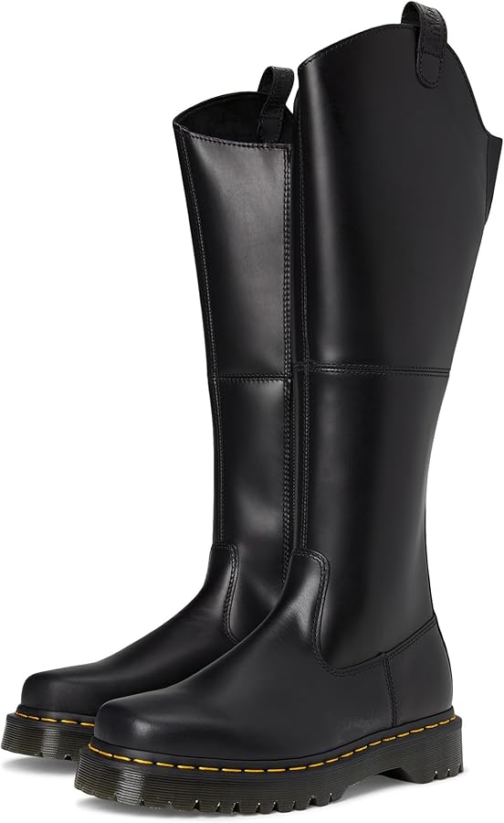 Amazon.com | Dr. Martens Womens Amaayah Hi Leather Bex Riding