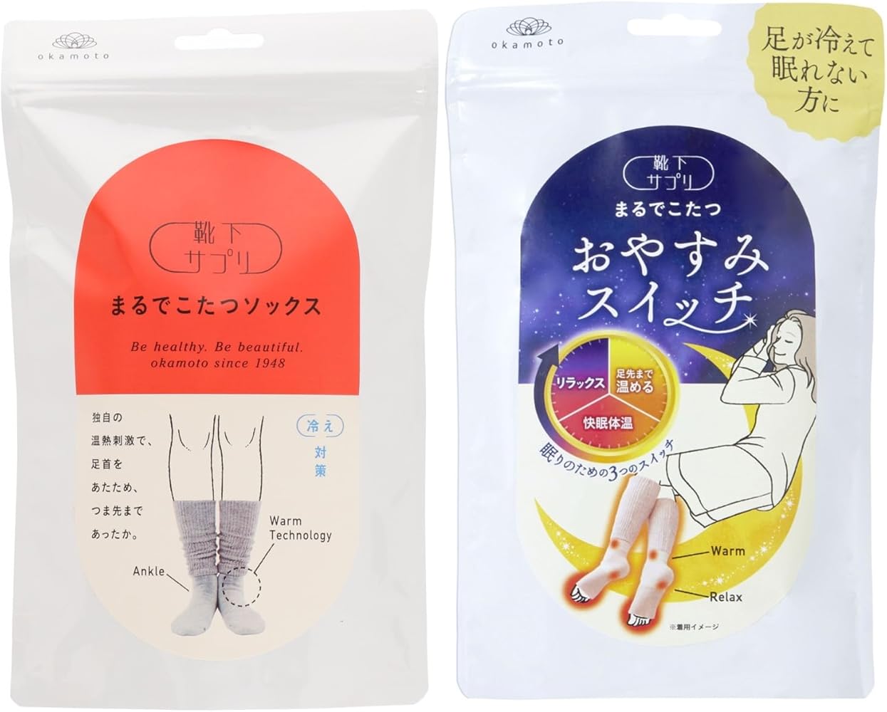 Amazon.co.jp: 【セット買い】まるでこたつソックス グレー & まるで