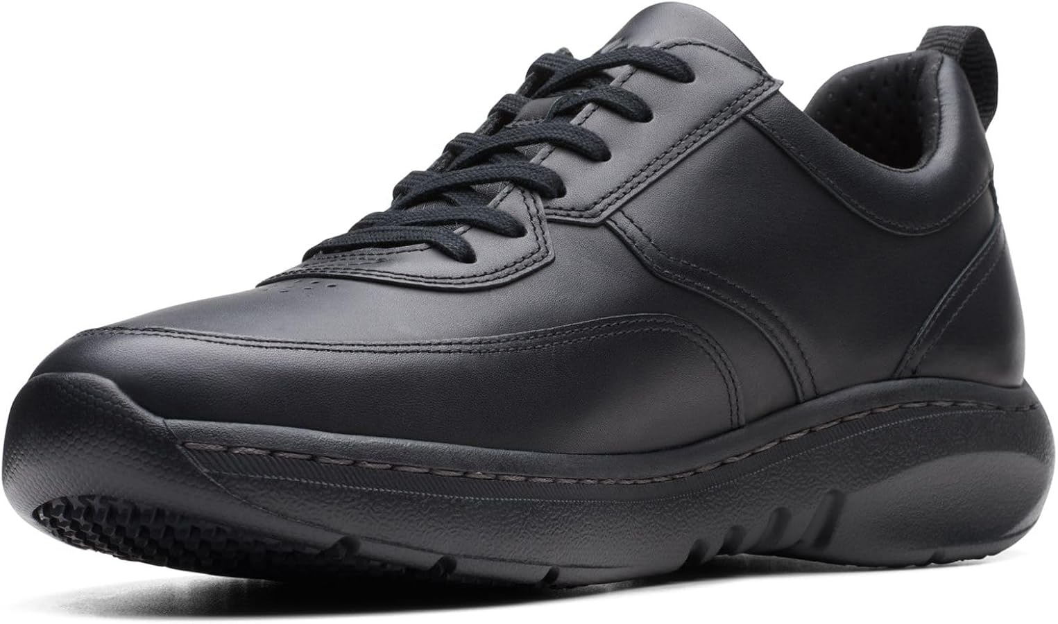 Amazon.com | Clarks Men's Clarkspro Lace Black Leather 7 Wide