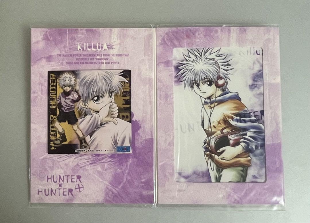 HUNTER×HUNTER キルア 旧アニメ L版サイズ カード 希少 HUNTER×HUNTER