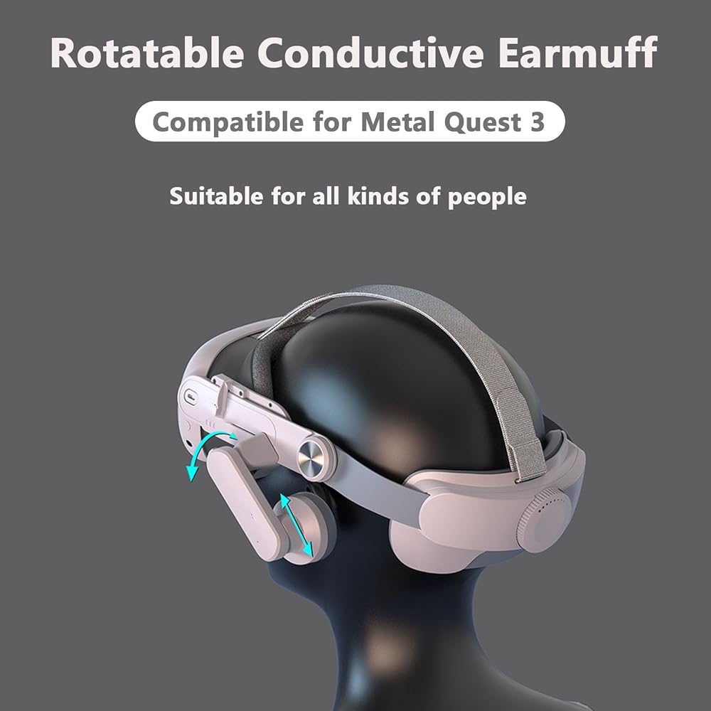 Amazon.co.jp: VRイヤーマフ Meta Quest 3 VRヘッドセット対応
