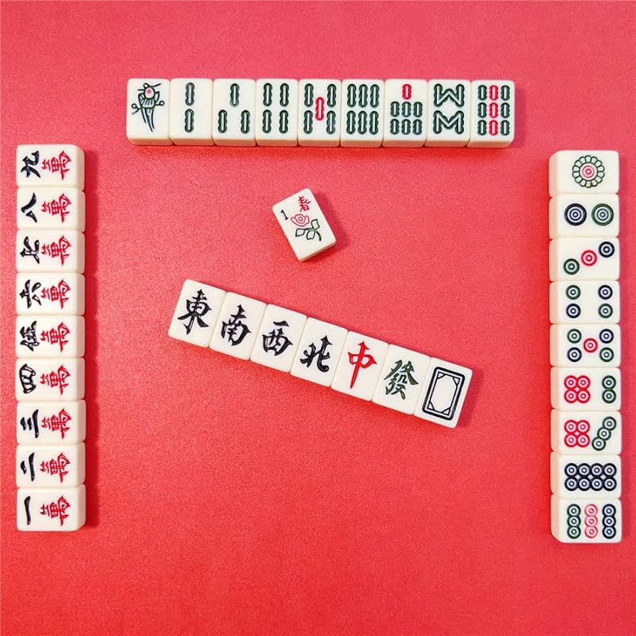 Amazon.co.jp: Homilius 冷蔵庫マグネット 34枚セット 麻雀 マージャン