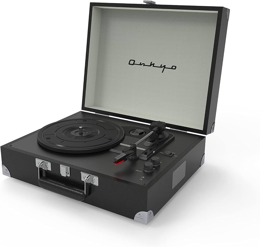 Amazon.co.jp: ONKYO OCP-01(B) Record Player, Bluetooth Compatible