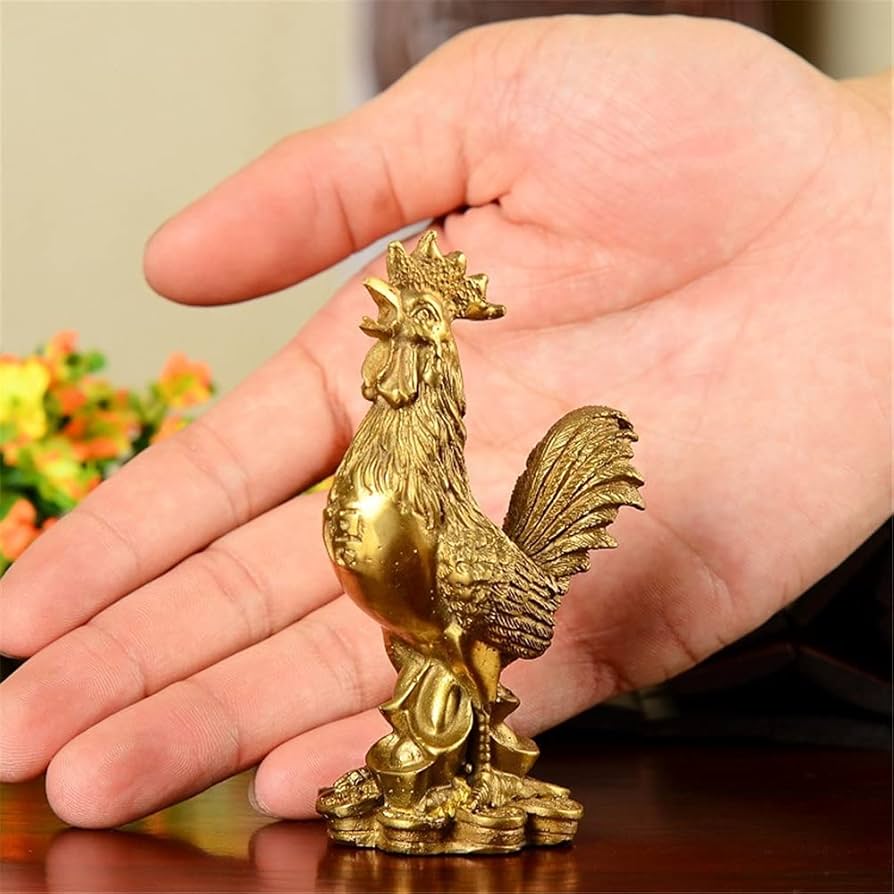 金の鶏の置物 」22K 3.19g付き 金の鶏の置物 」22K 3.19g付き