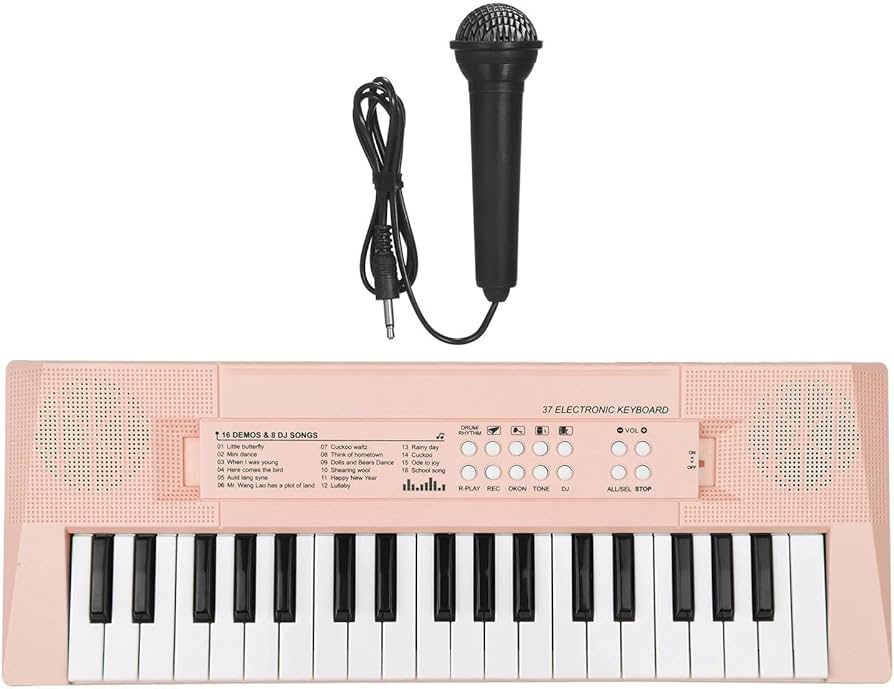 Amazon | 37鍵 電子ピアノ 電子キーボード ピアノ 初心者向け ミニ