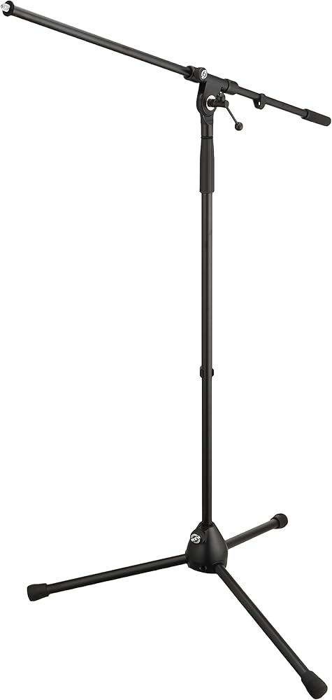 Amazon.co.jp: K&M ブーム式マイクスタンド (21020B) 高さ :900/1,605