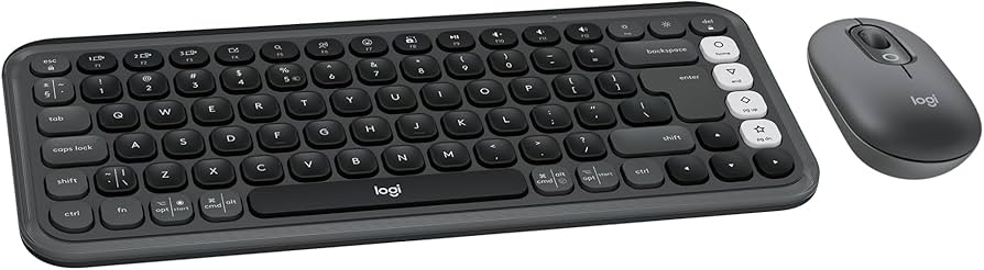 Amazon.com: Logitech POP ICON Combo, Bluetooth Keyboard and Mouse