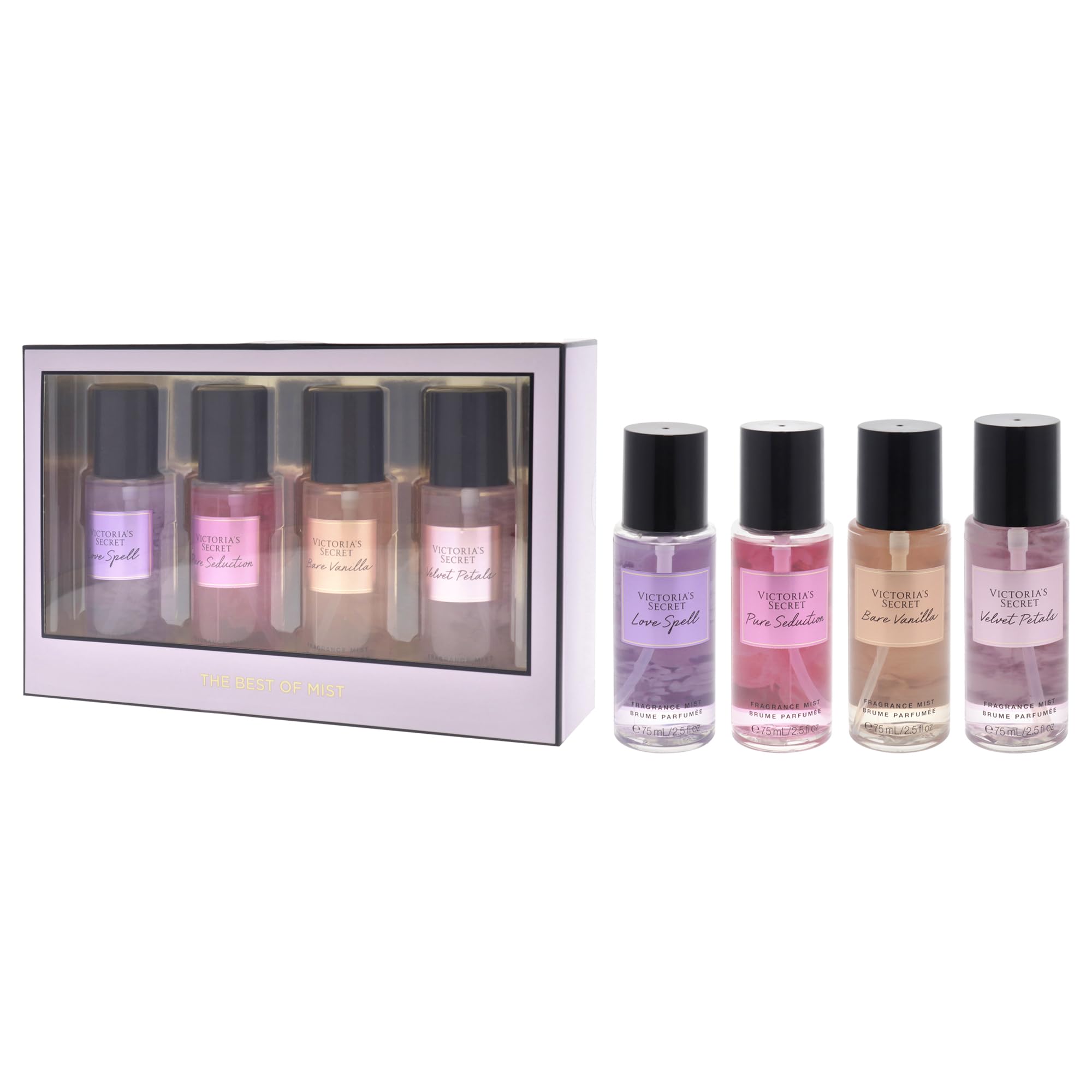 Amazon.com: Victorias Secret The Best of Mist Set for Women - 4 Pc
